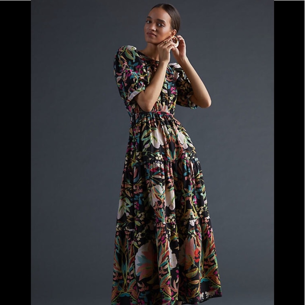 Conditions Apply Foral Maxi Dress